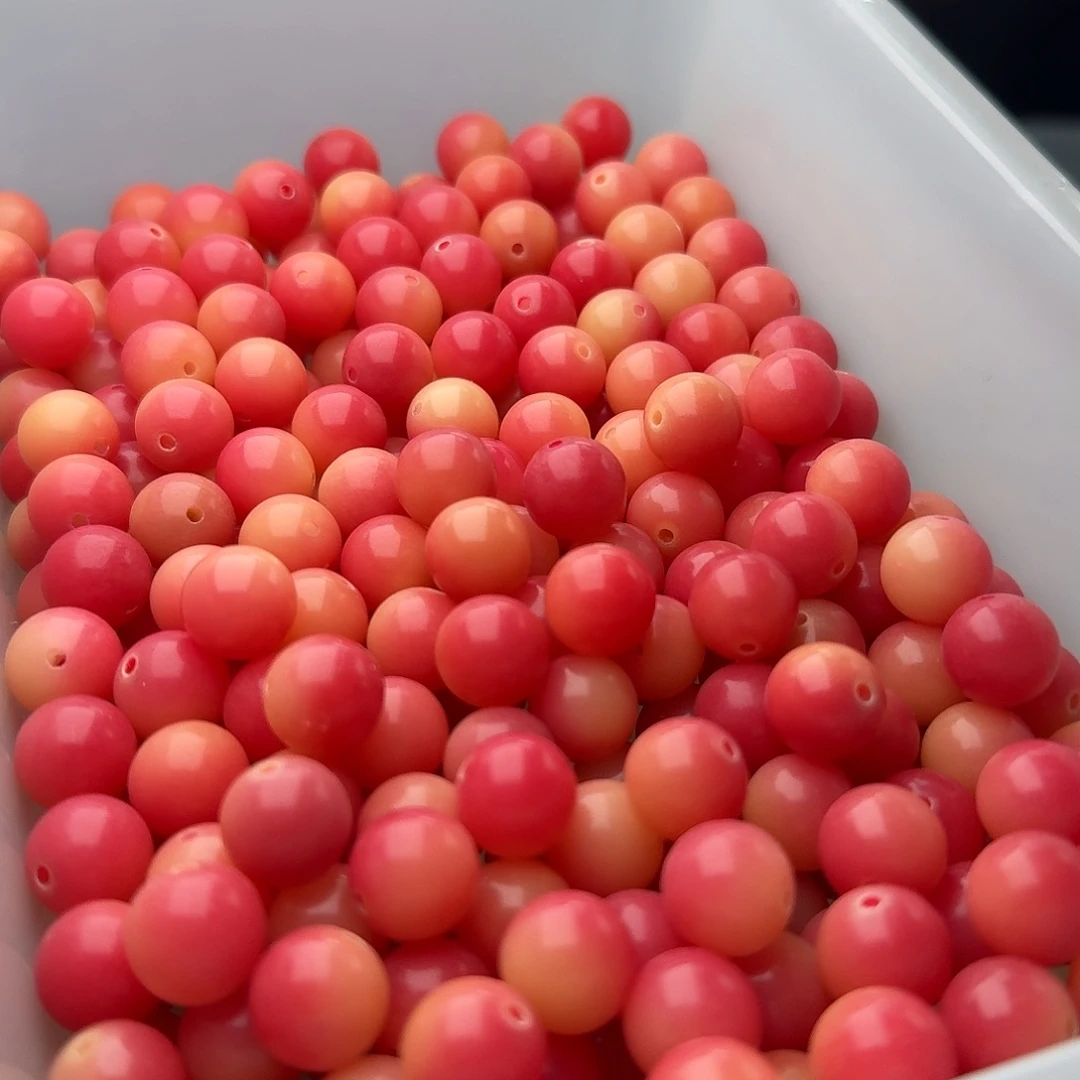 吊坠菩提根/象牙果50 颗繁花 12 圆