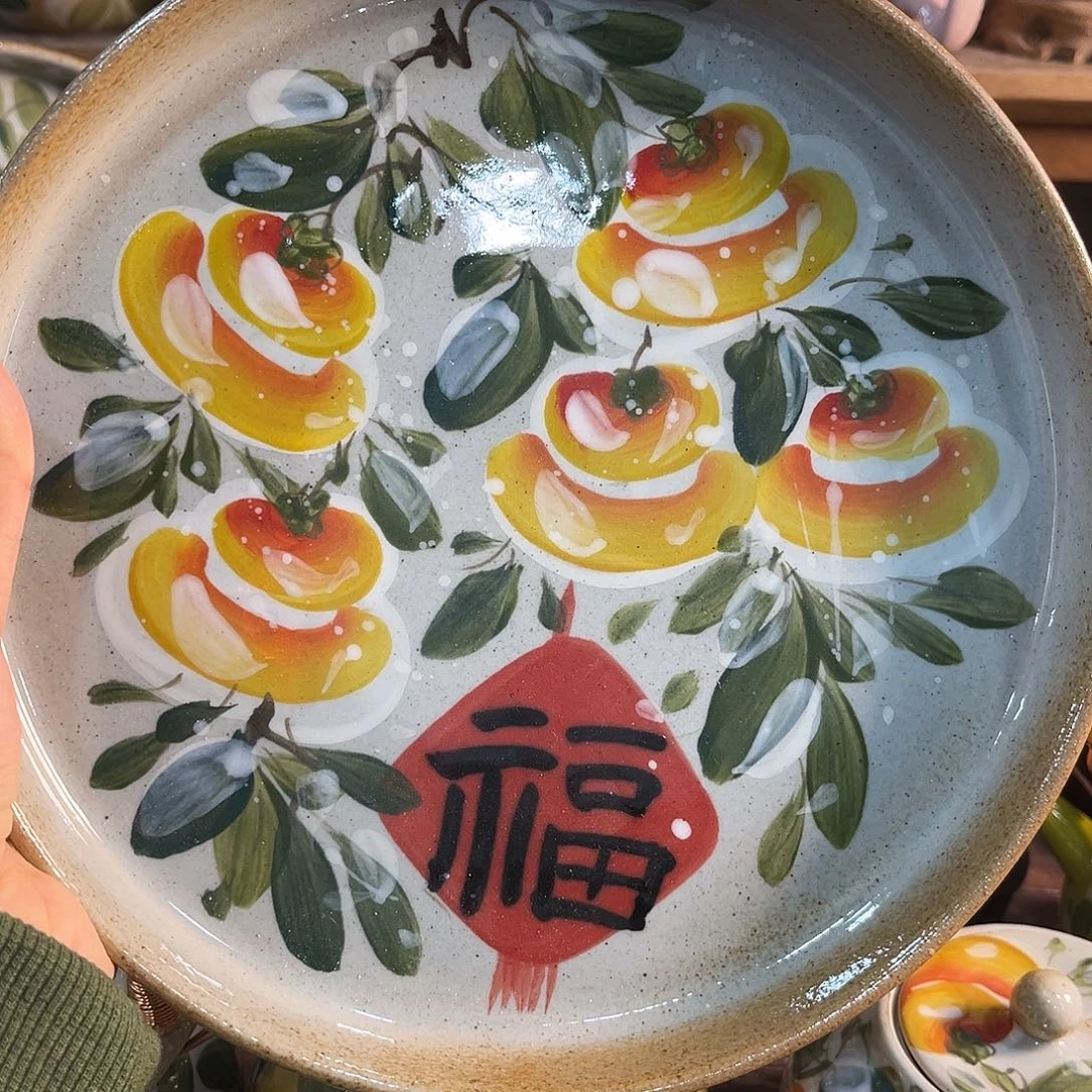 景德镇手工手绘高温釉下彩