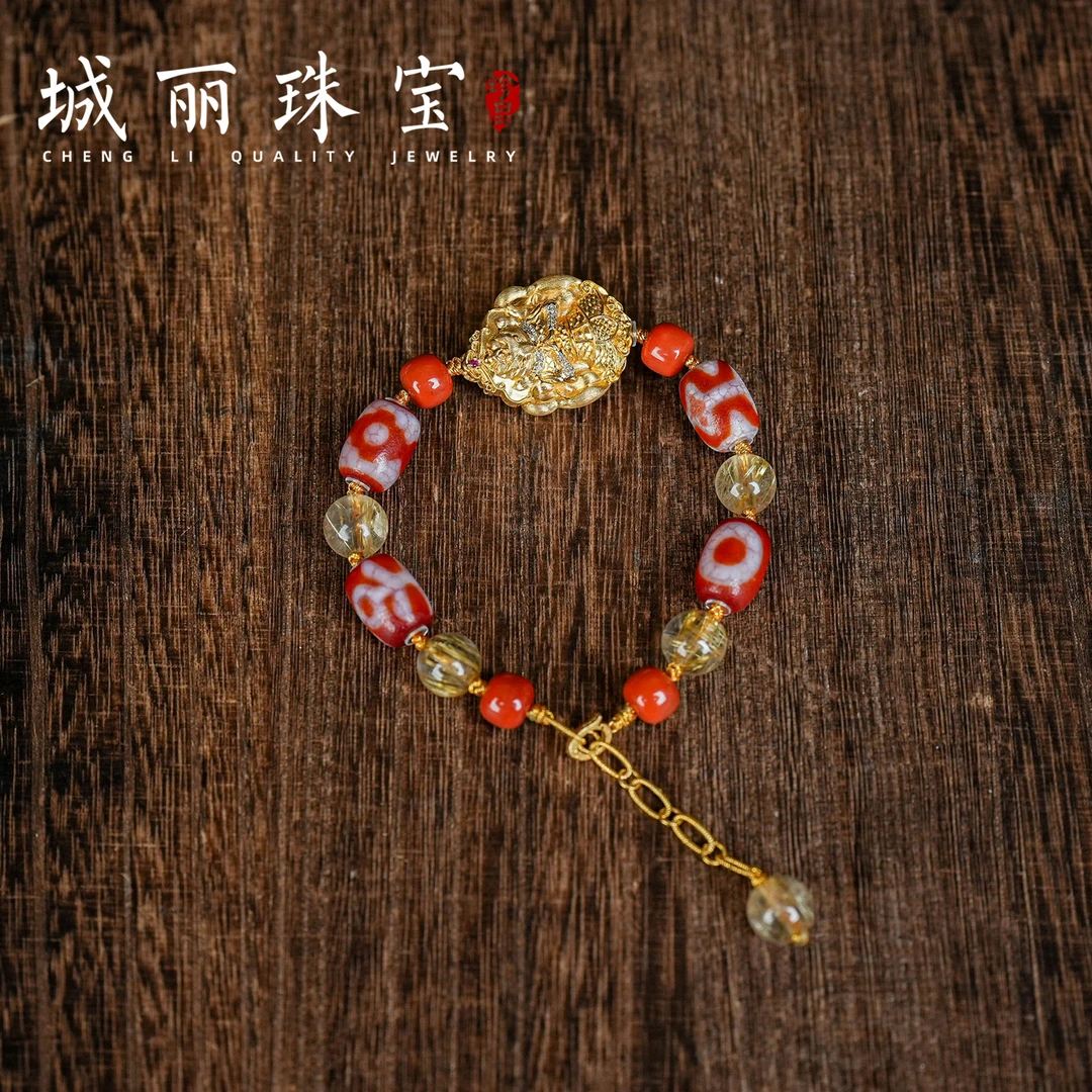 【九紫女战神】18K九紫女战神凤九手串/条（多样性发货）STZ-2944