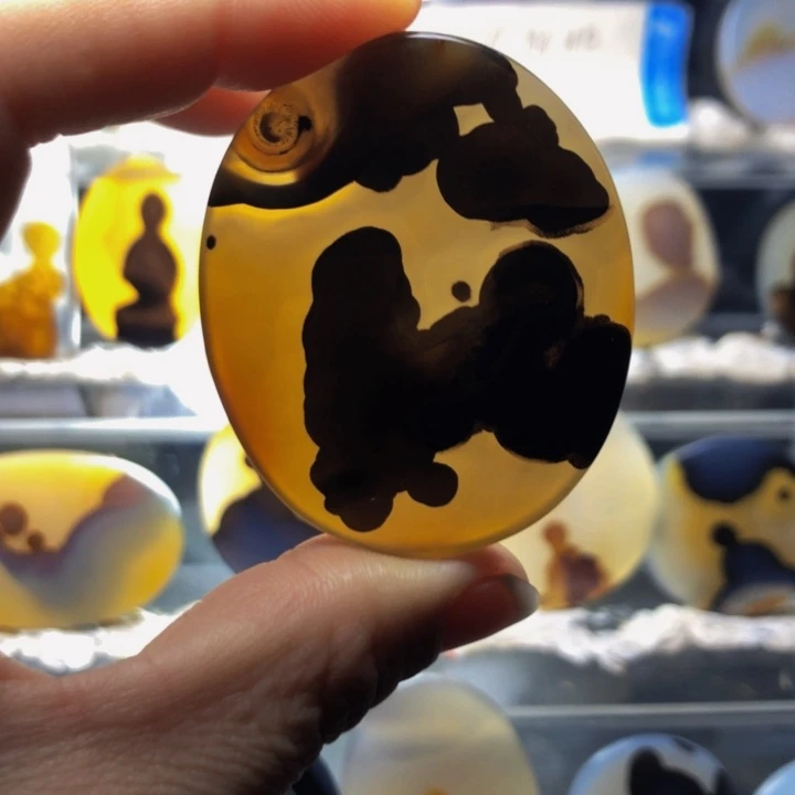 合金玛瑙/玉髓珠宝奇石62