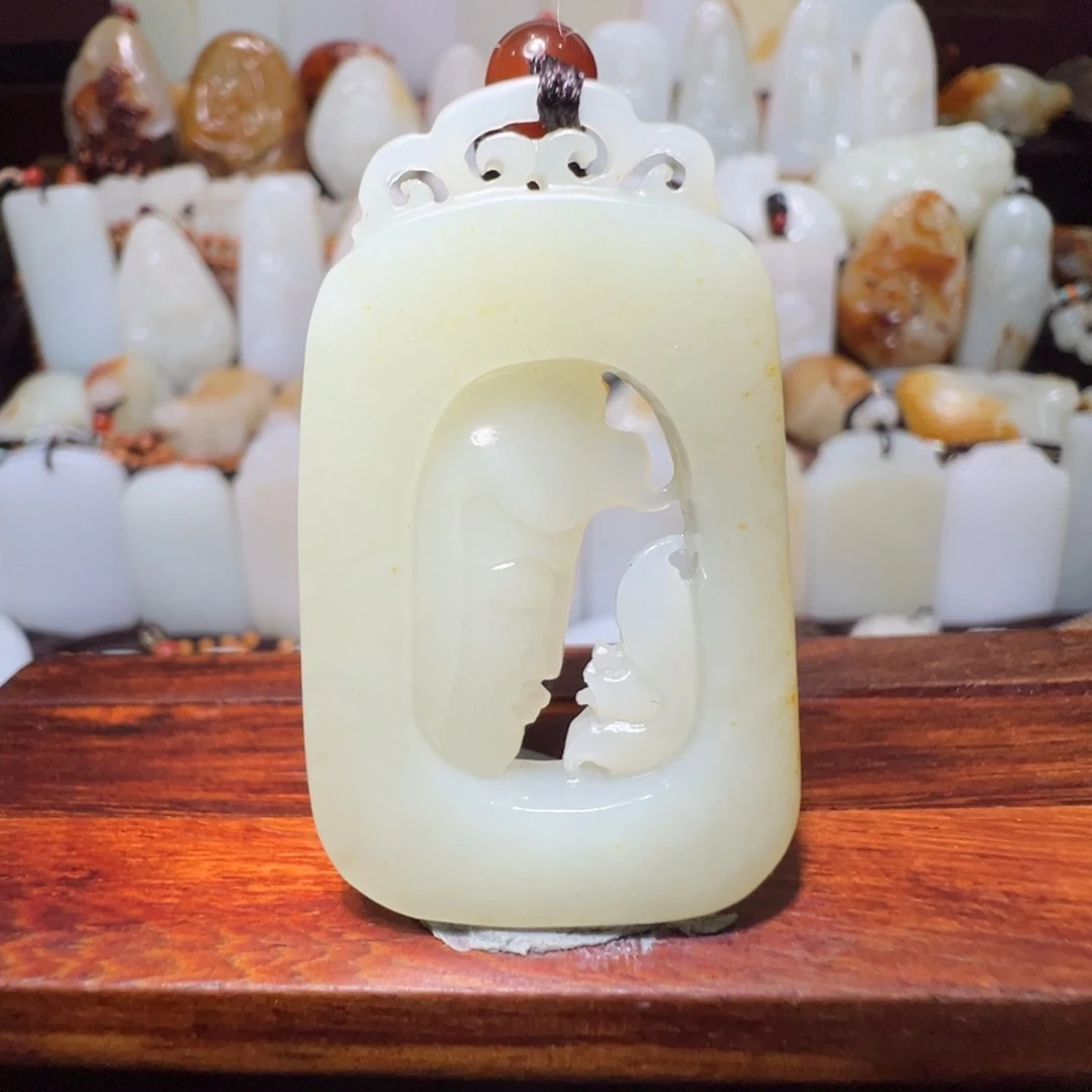 吊坠(不含链)未镶嵌和田玉