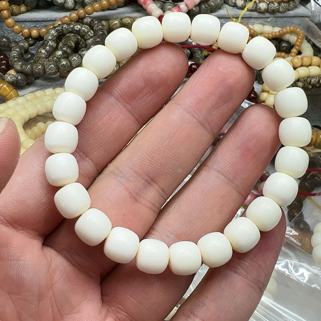驼骨手串/手链180白驼骨0.9桶单圈有粽裂