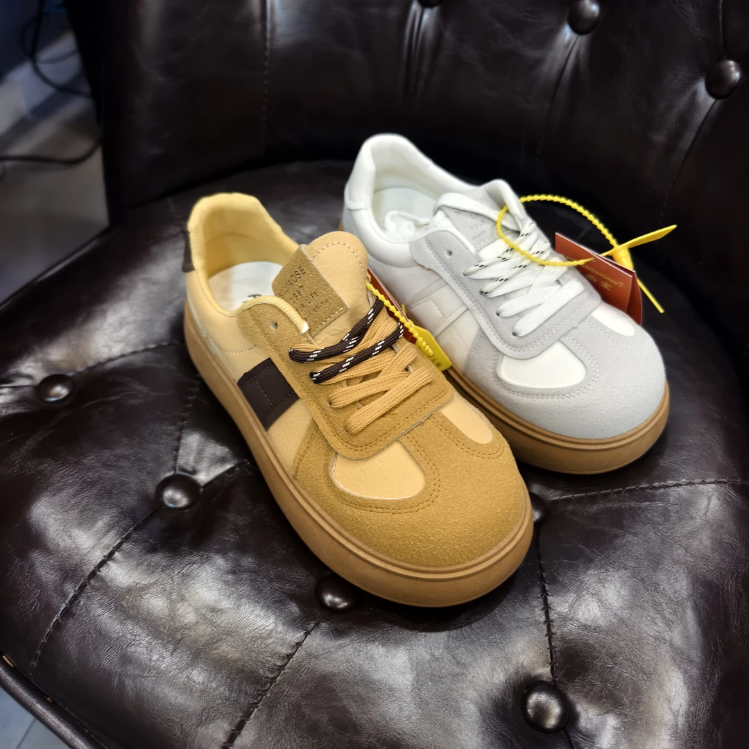 -06岩德训鞋春季休闲板鞋复古鞋鞋子布鞋潮流休闲鞋低帮