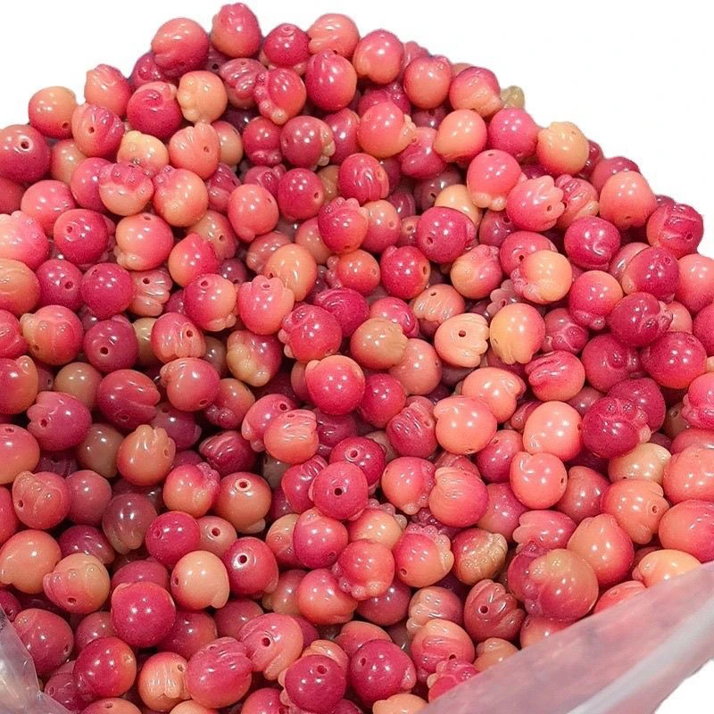 【樱桃玫瑰猫爪】精工雕刻菩提12mm