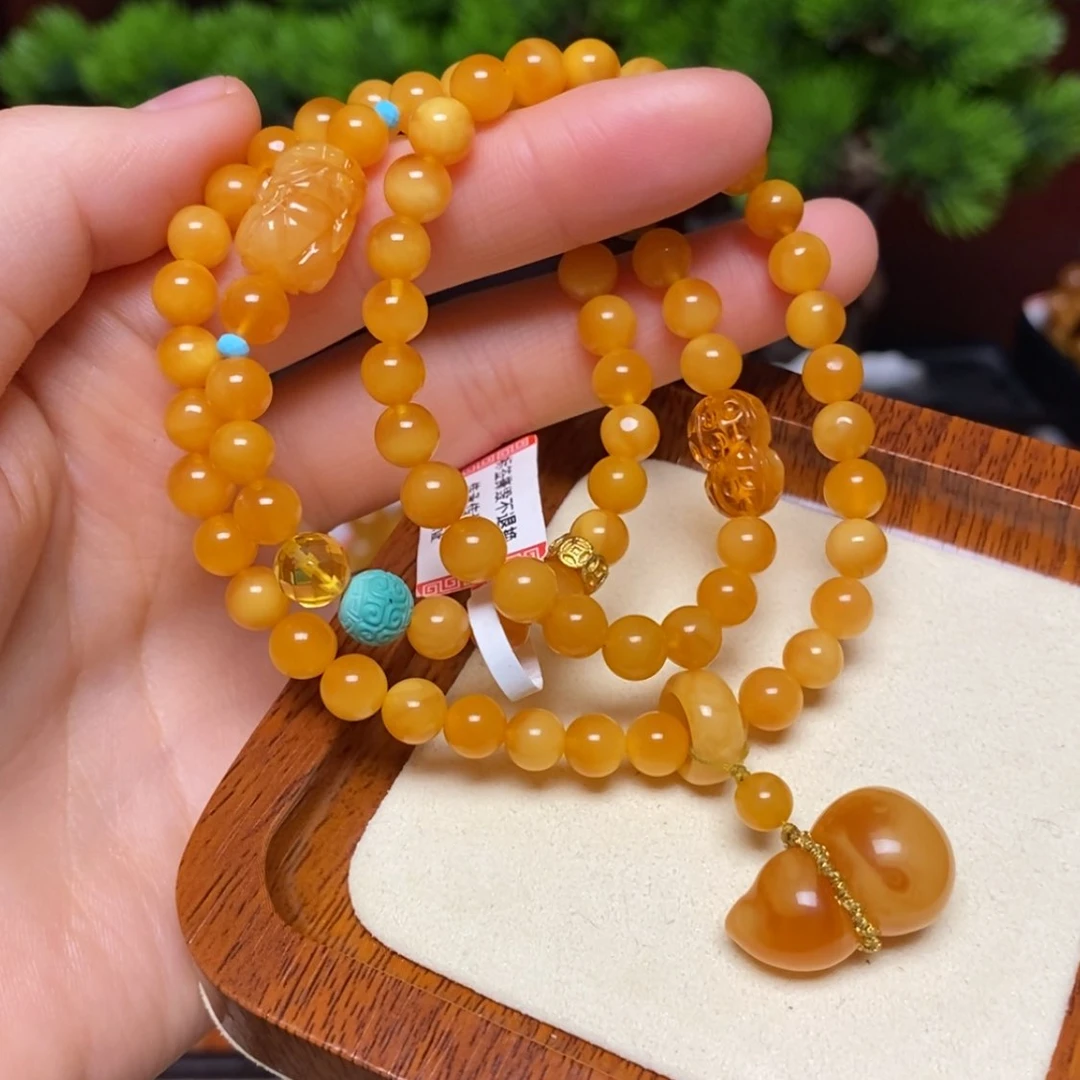 【闪购商品】手链蜜蜡未镶嵌手串