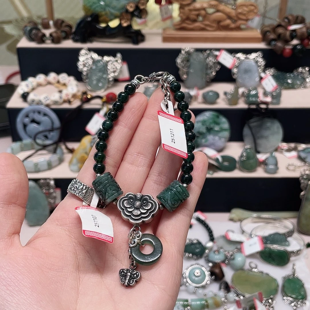 足银复古纯银手链