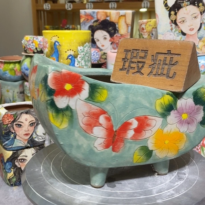 景德镇艺术手绘作品