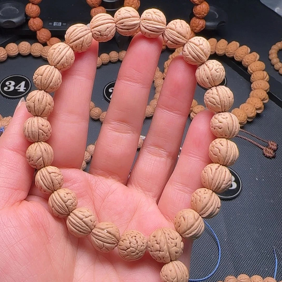 手串桃核滴溜圆肌肉纹桃核手持
