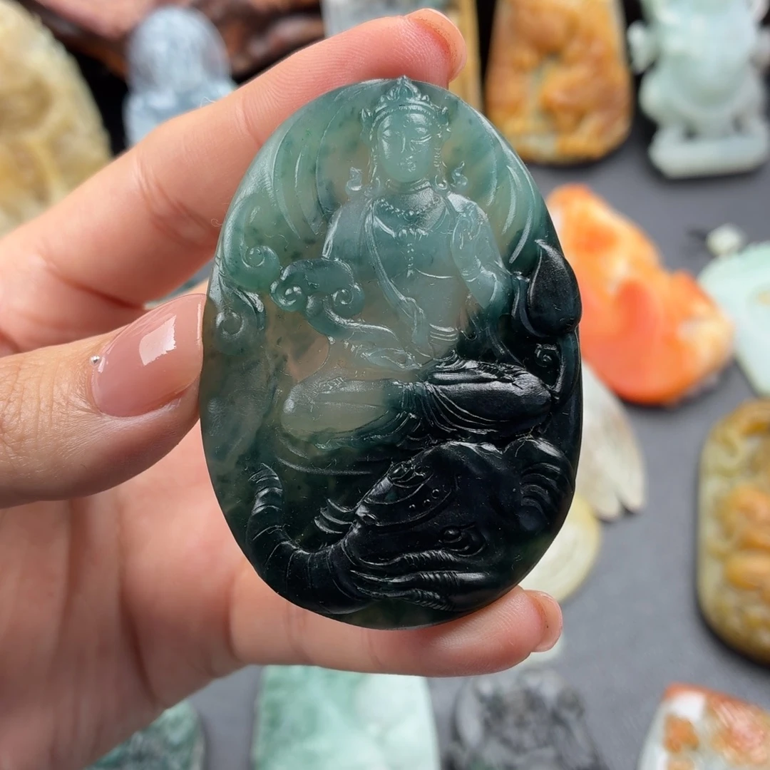 定制翡翠未镶嵌翡翠