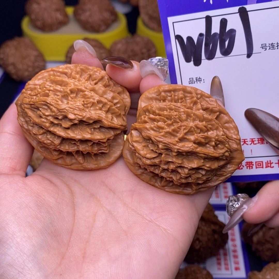 吊坠文玩核桃W661链接 全品虎头42尺