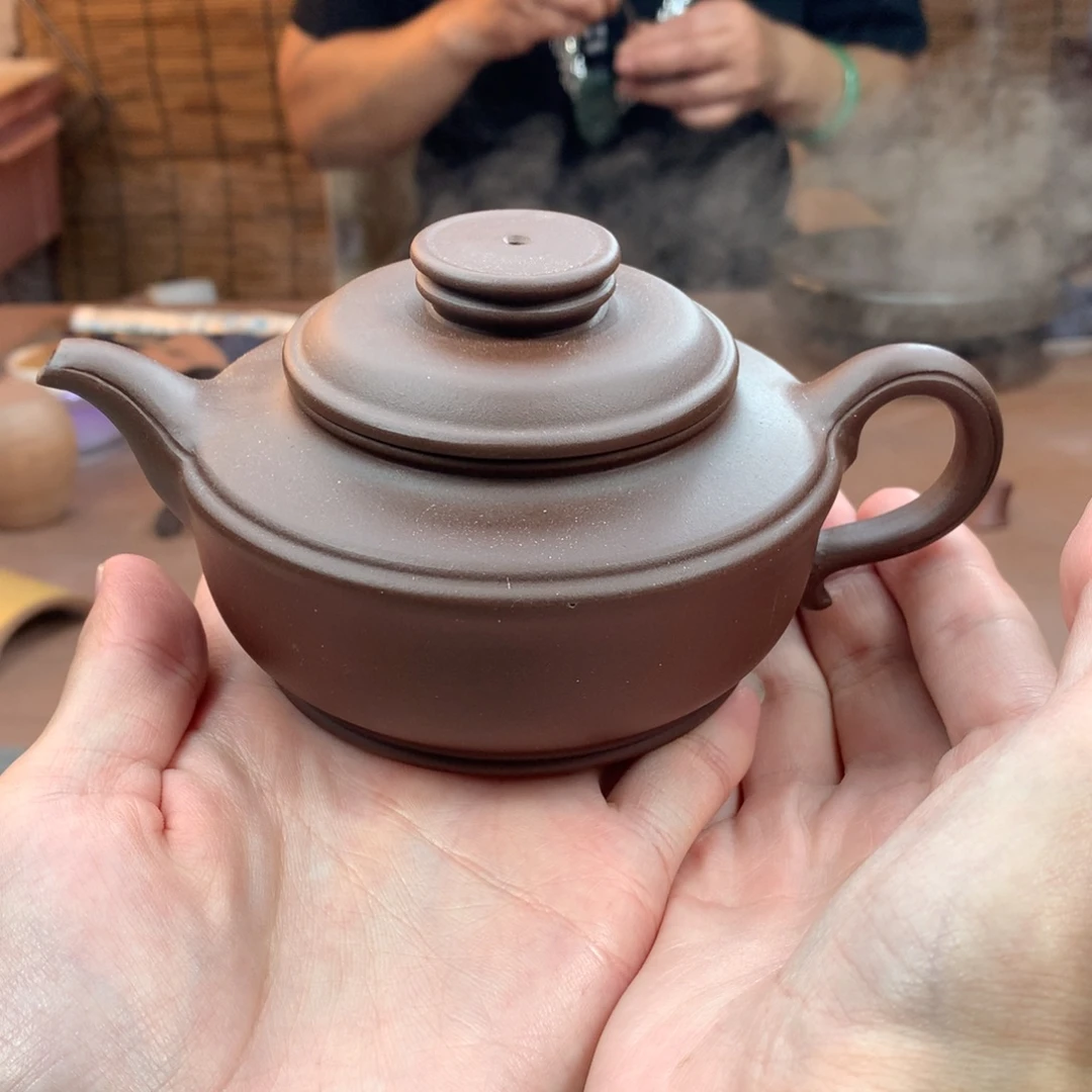 茶壶紫砂忘优 紫泥 周宜君