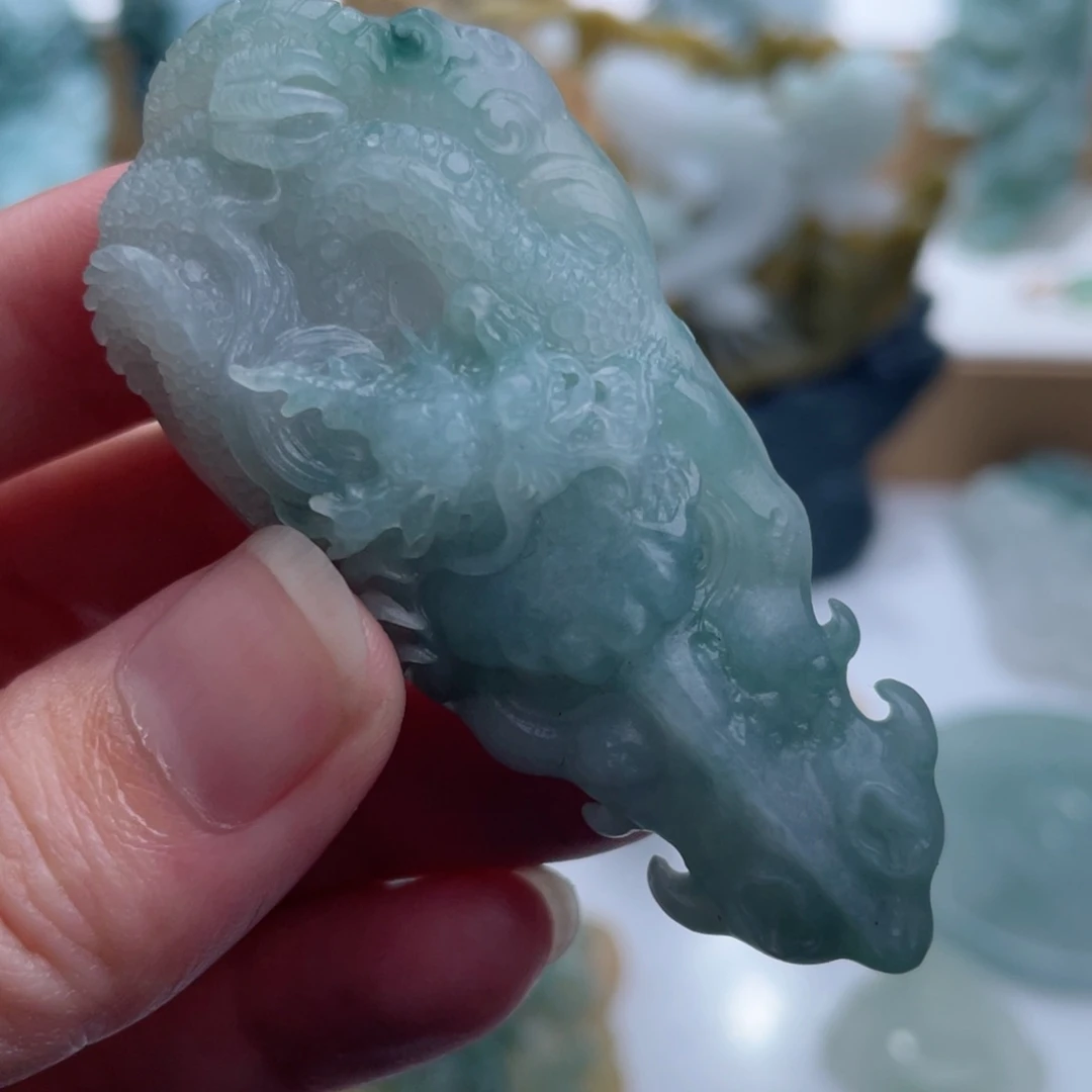 定制翡翠未镶嵌毛货
