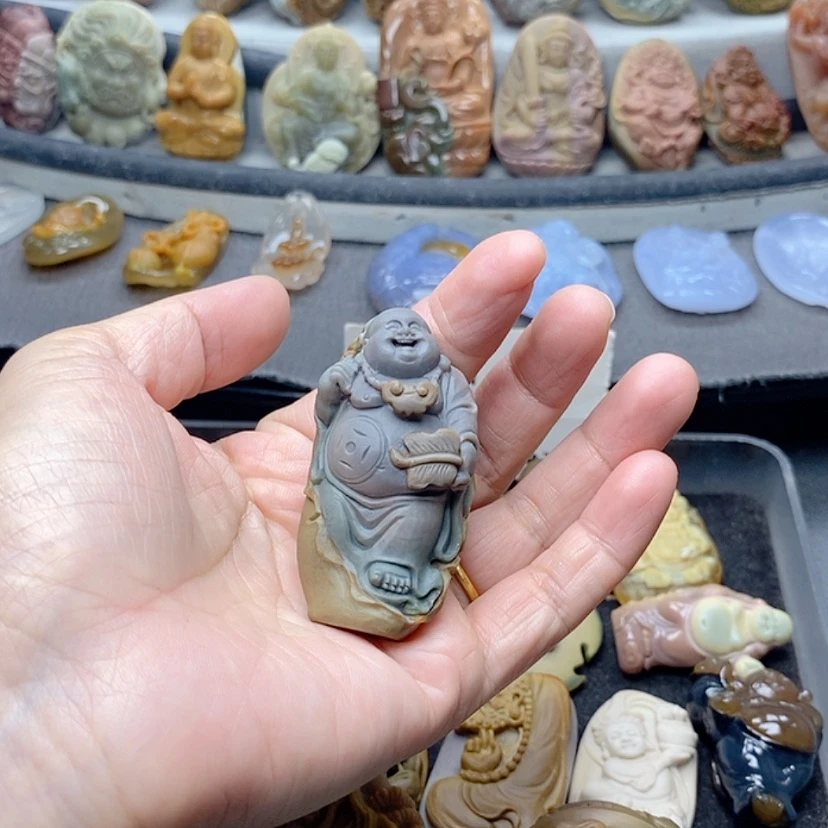 【闪购商品】定制石英质玉吊坠未镶嵌