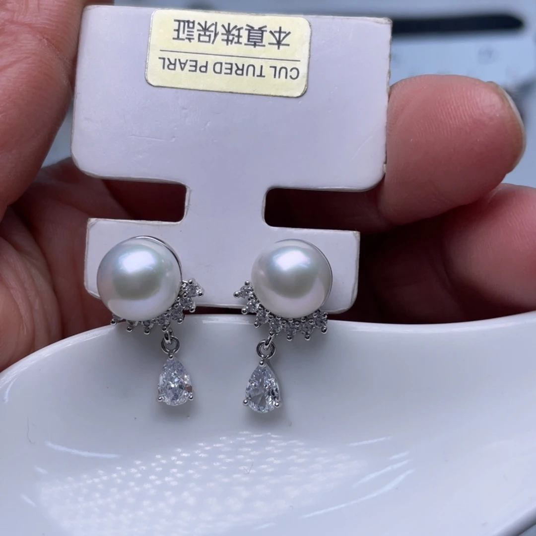 耳饰未镶嵌淡水珍珠