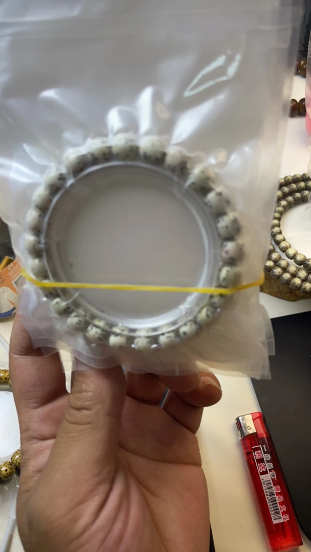 非金属仿珍珠手链 98河豚小细星，放漏价，不要挑，大漏哦手串