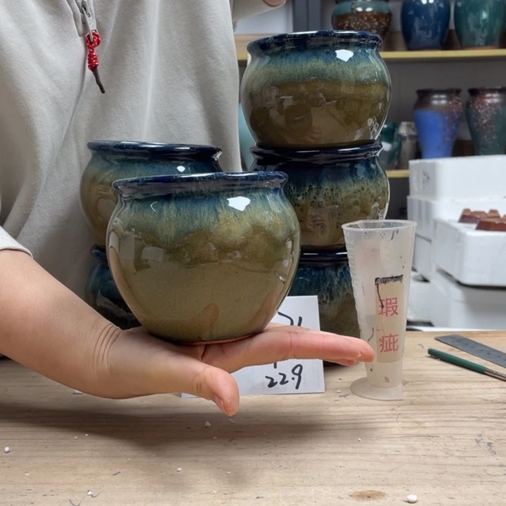 紫砂花盆多肉花盆微瑕71