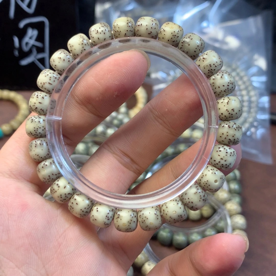 手串星月菩提A16奶奶灰贯穿