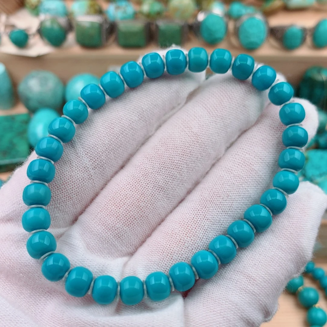 未镶嵌绿松石颈饰6.5mm