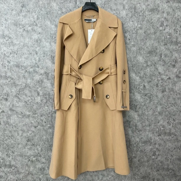 95新 MaxMara 驼色大衣外套