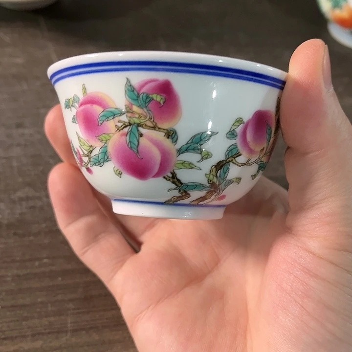 瓷片////景德镇陶瓷杯子。1个。