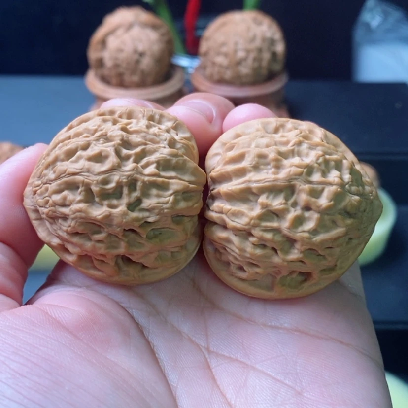 【闪购商品】吊坠文玩核桃少***音38尺金牛