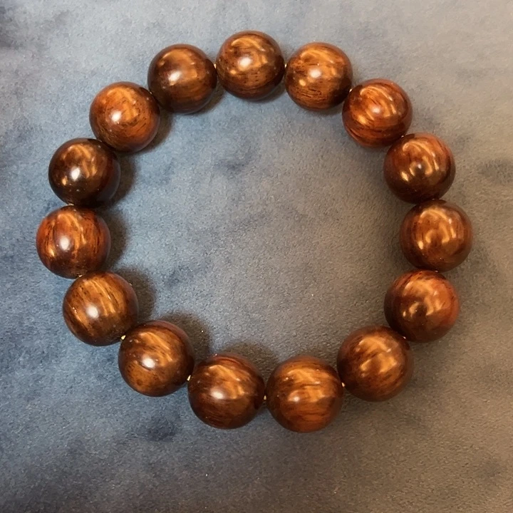 黄花梨/降香黄檀手串/手链1.5紫油梨土埋料