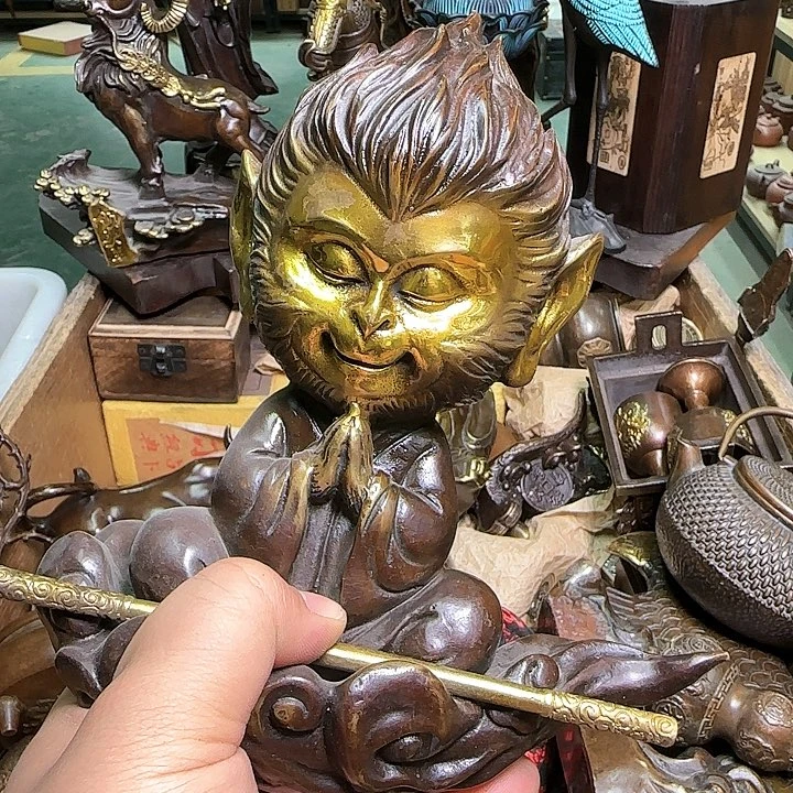 铜器办公室茶室摆件