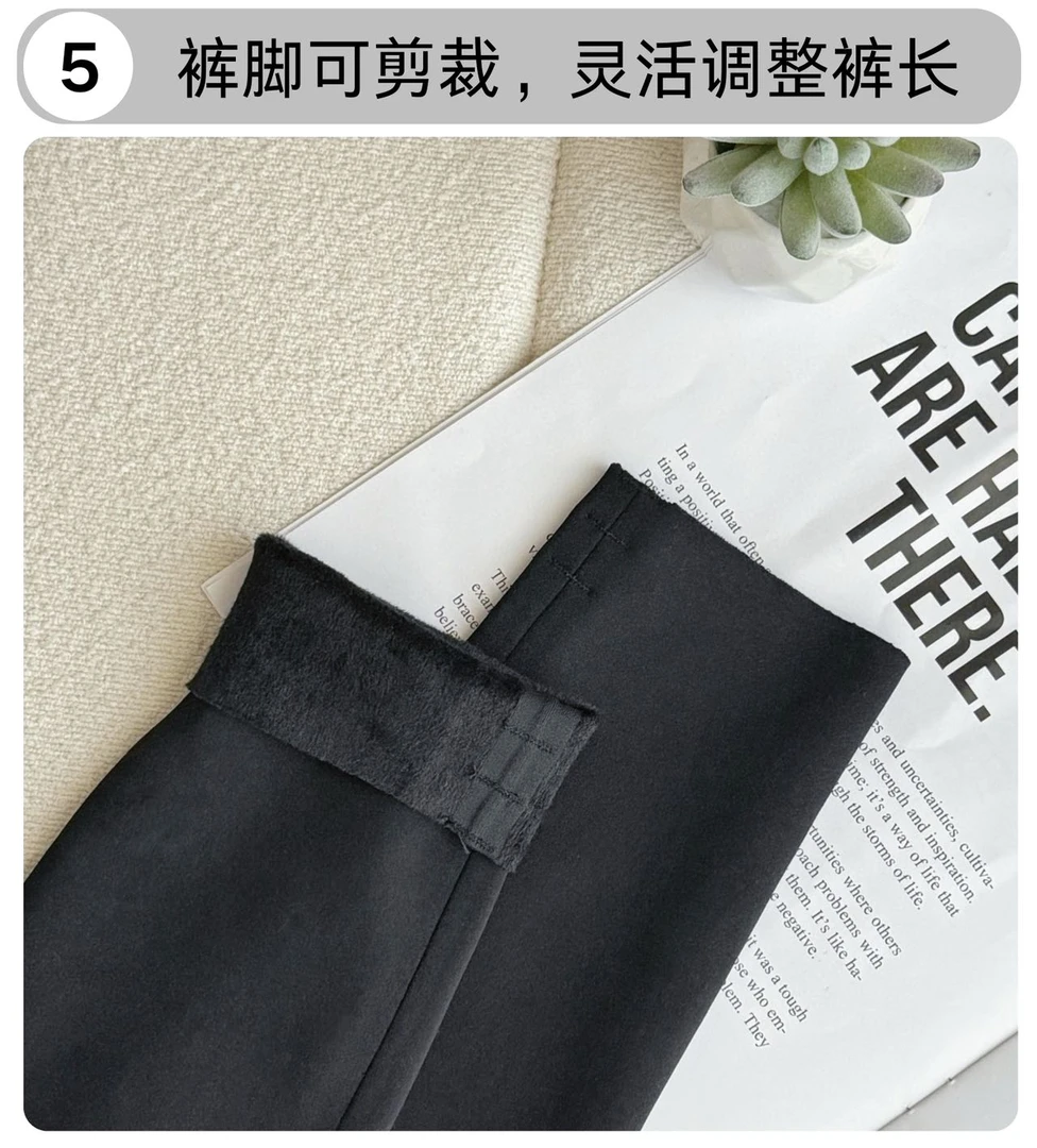 2025秋冬款时尚前后无缝泡泡裤9013显瘦高腰百搭潮流