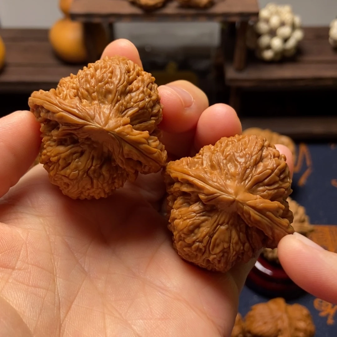 文玩核桃把件全品粗筋南疆尺寸41