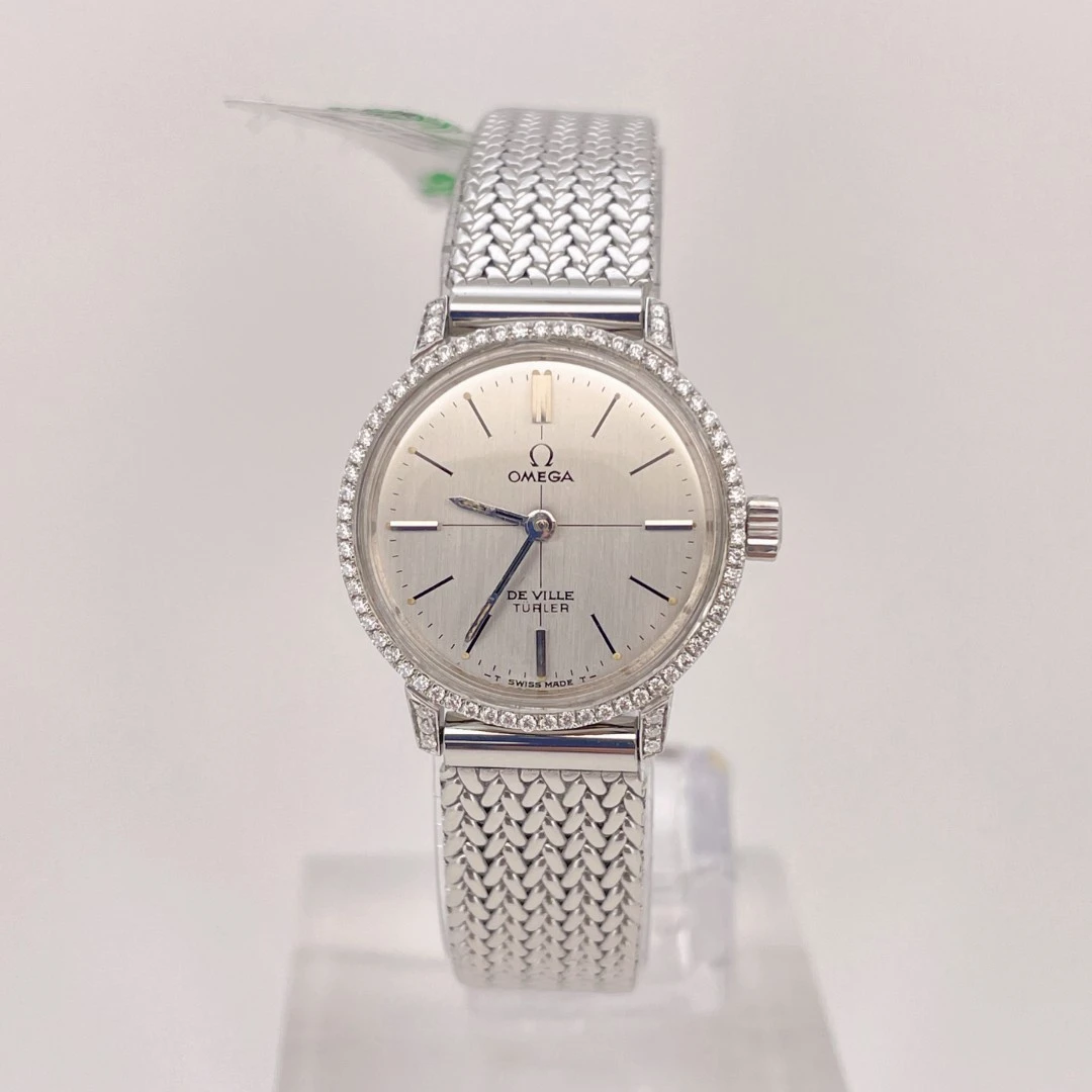 95新 Omega/欧米茄 手动机械 后钻 22mm/公价32999/w12443