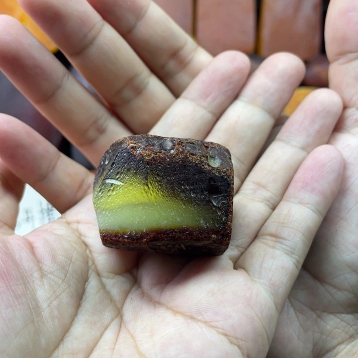 定制琥珀未镶嵌天然琥珀蜜蜡