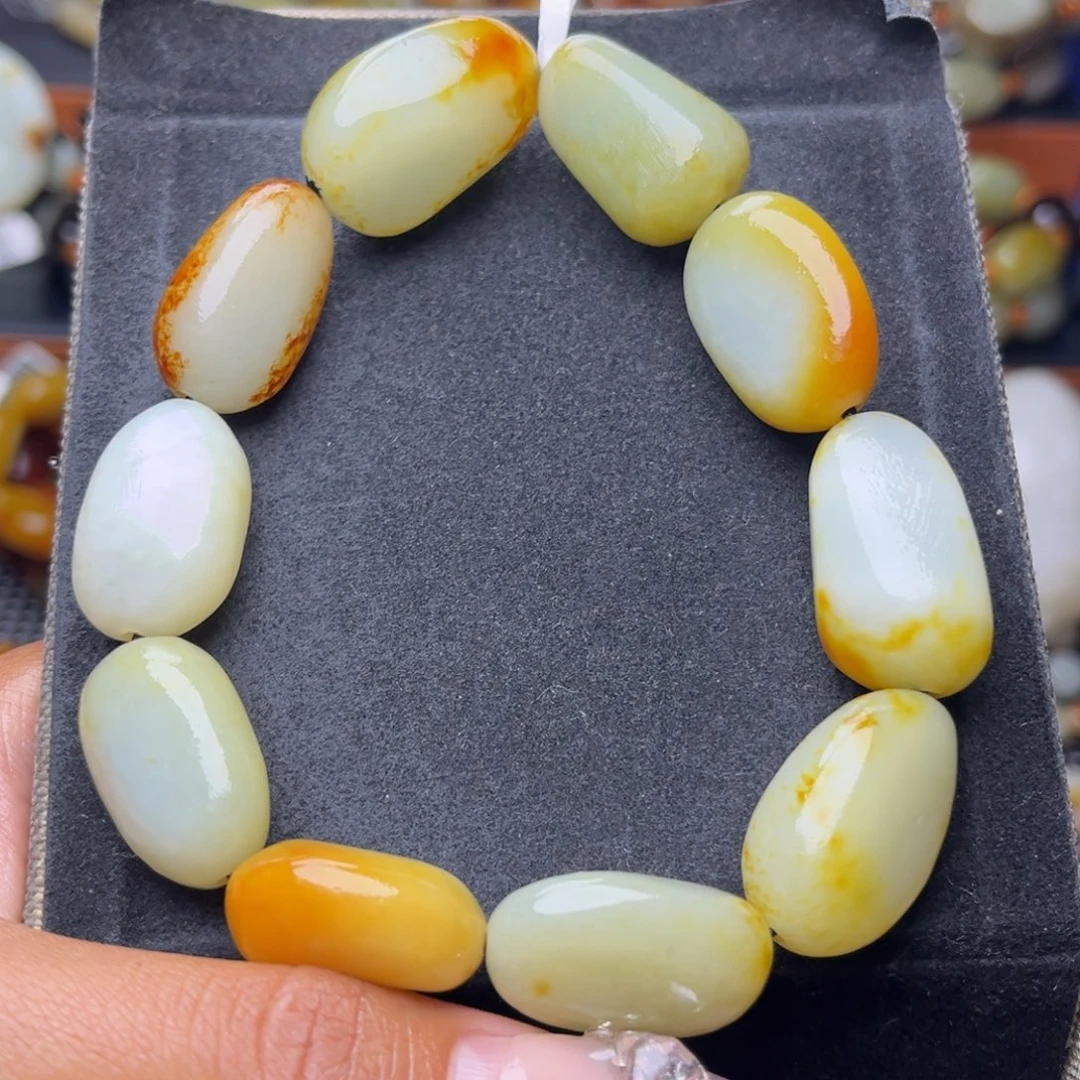 未镶嵌手串和田玉