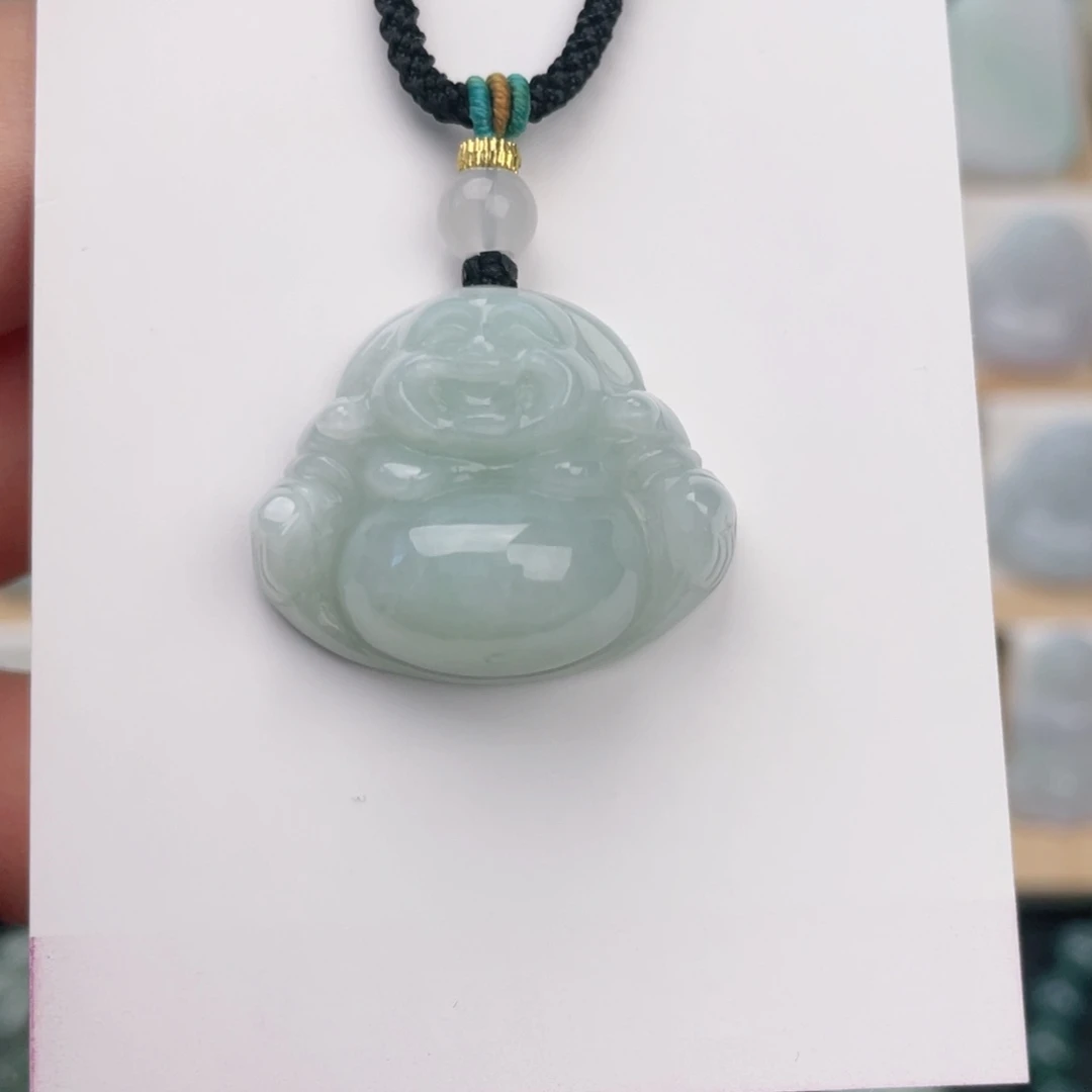 颈饰未镶嵌翡翠佛公