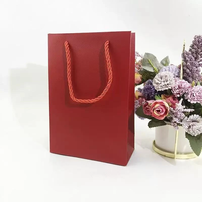礼盒！首饰包装袋礼物手提袋纯色