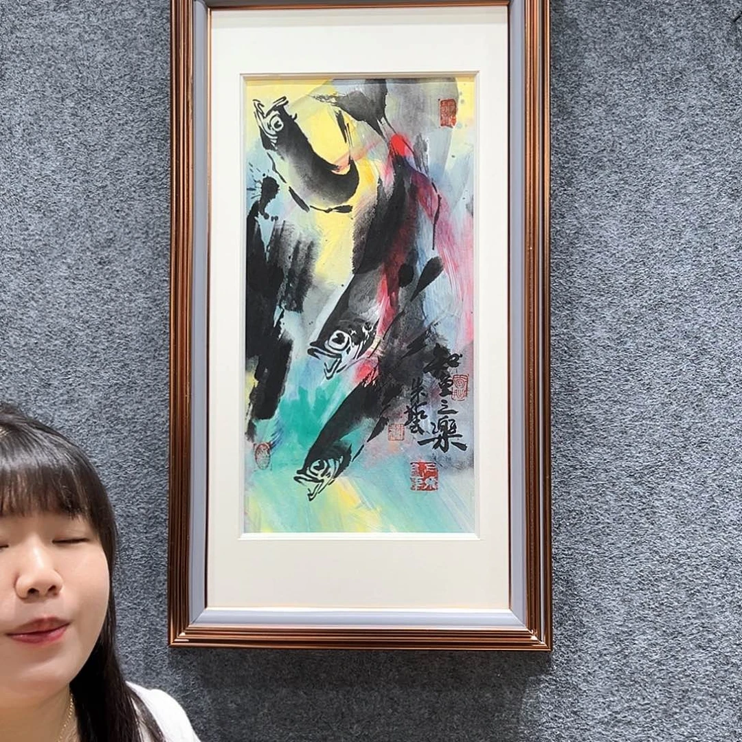 国画纯手绘系列画心
