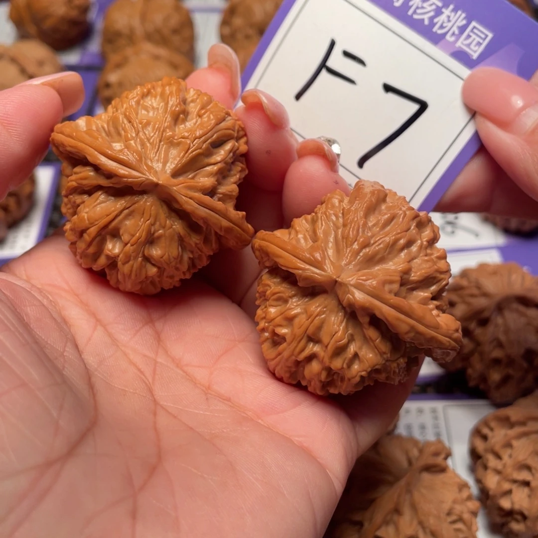 桃核把件7号白狮子43