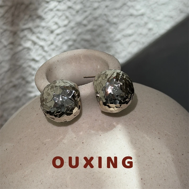 铜合金耳饰 [灯球]复古时尚百搭简约法式小众经典耳环