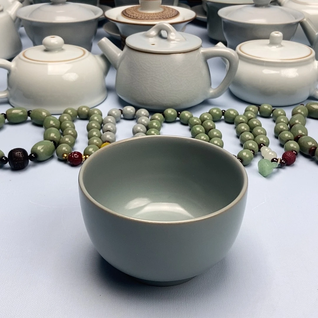 杯仿古釉罗汗杯原矿原釉原产地