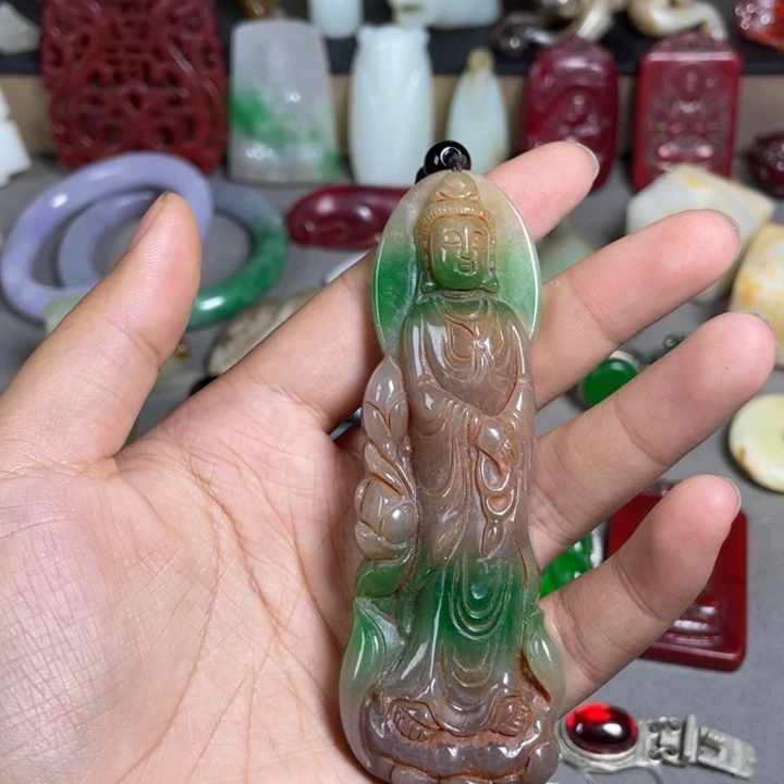滴血莲花菩提吊坠