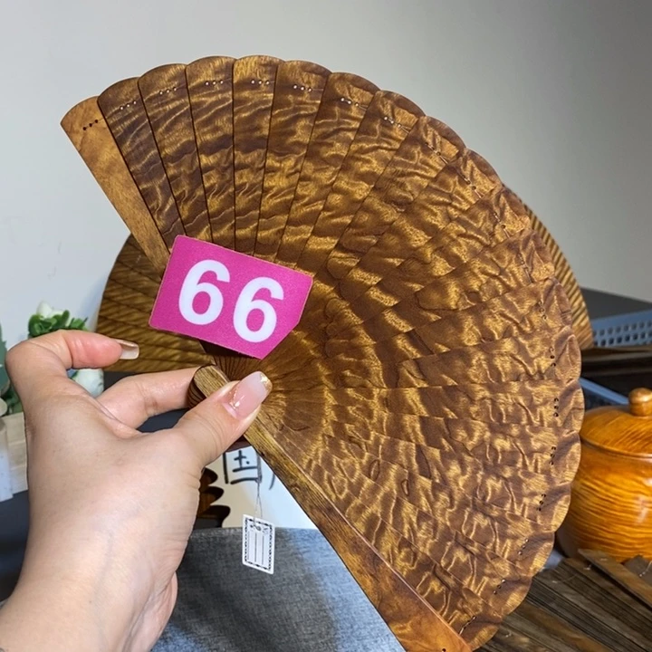 金丝楠Y**y金丝楠木扇子