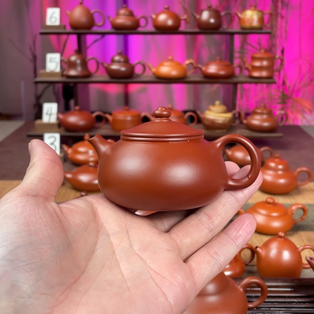 饮***风茶壶紫砂精工寒江