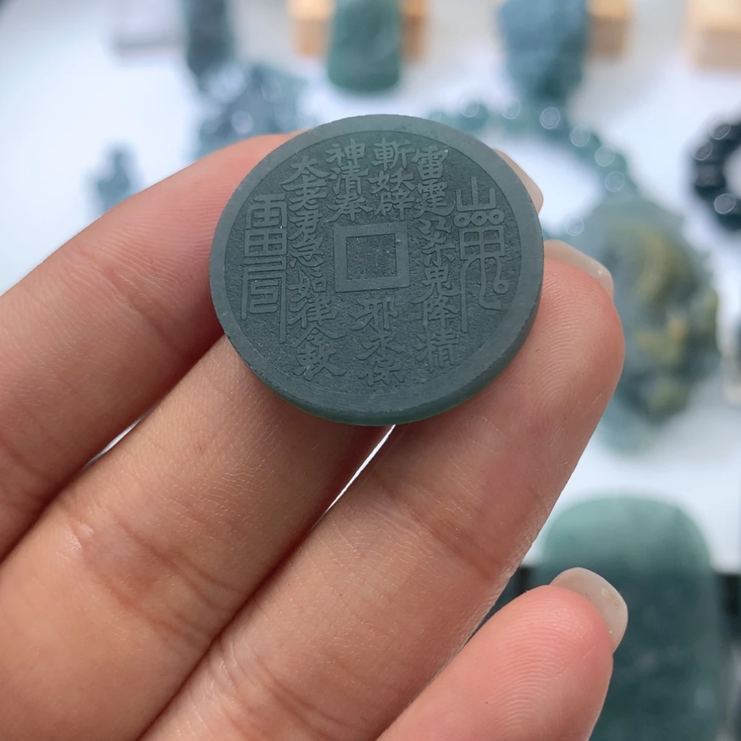 未镶嵌定制翡翠毛货不退不换