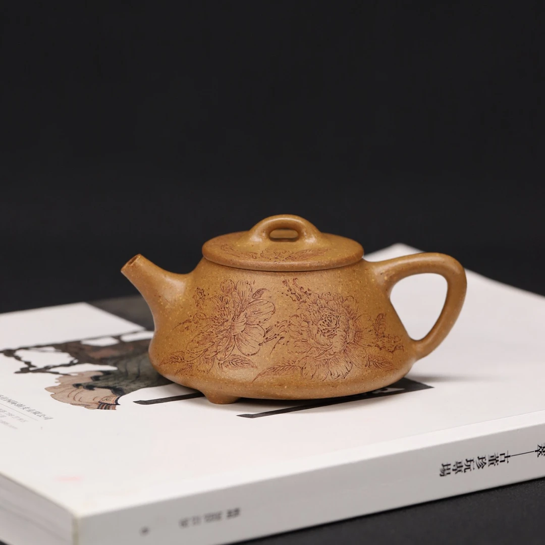 平盖石瓢 | 精工 原矿段泥   容量150cc