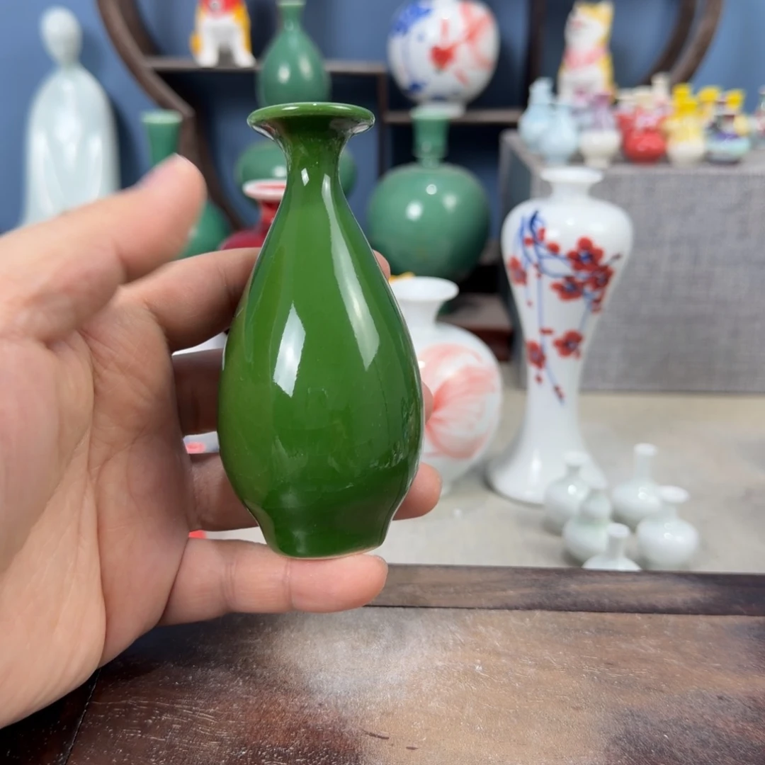 陶瓷手工小花器摆件