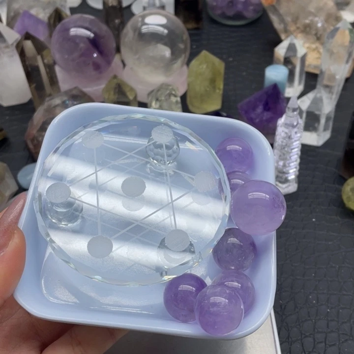 水晶7未镶嵌不**熊天然水晶