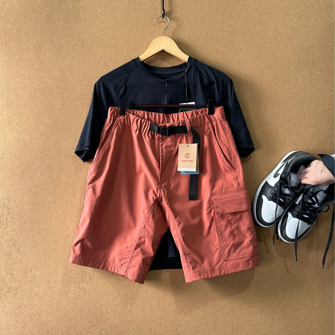 外贸牛货！原厂单 男士多口袋工装山系户外防泼水轻薄舒适徒步短裤