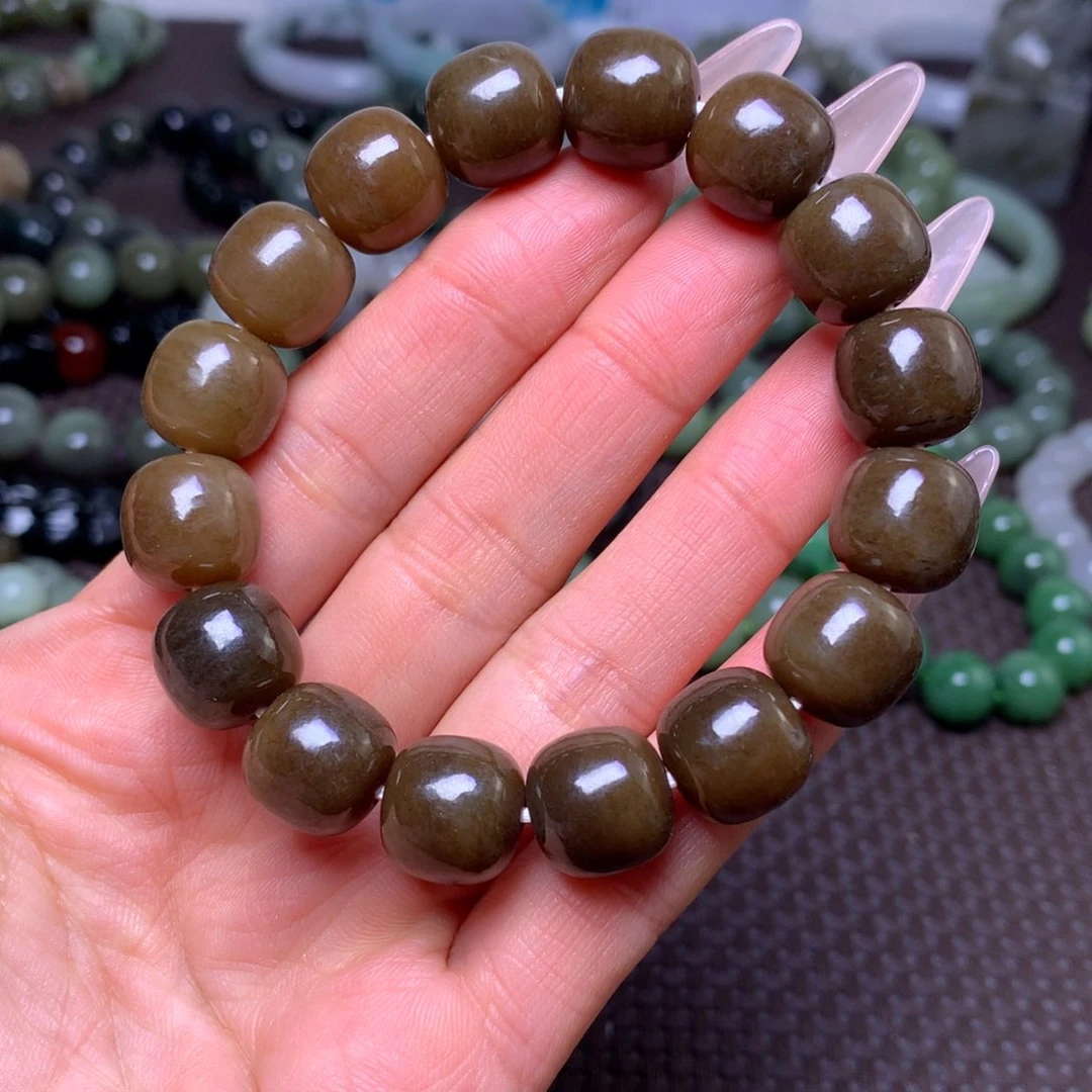 未镶嵌手串和田玉卡13