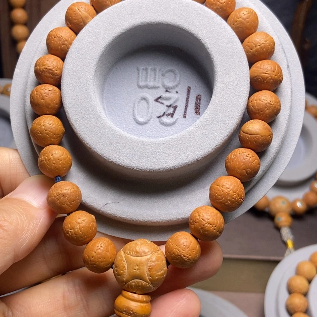 ****桐凤眼菩提吊坠11素串