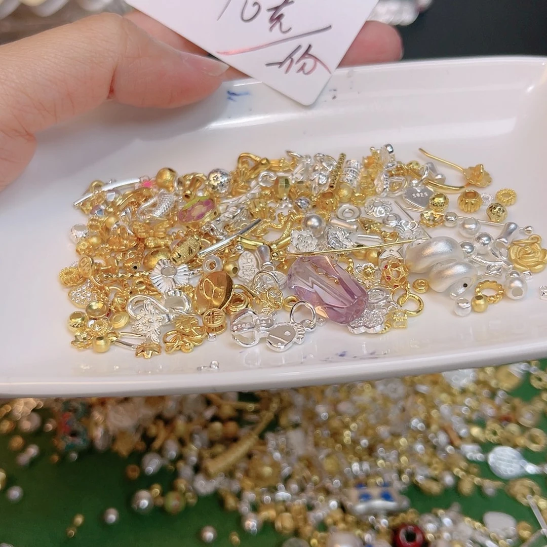 紫晶珠宝半成品银S925镶嵌29