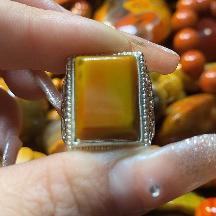 行***夫玛瑙/玉髓未镶嵌手链